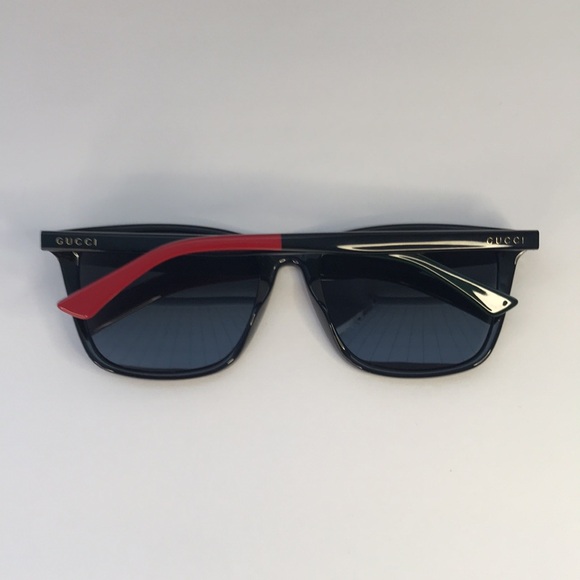 💯 - New Authentic Gucci Dark Grey Polarized Square Men's Sunglasses GG0404S … - Picture 10 of 13